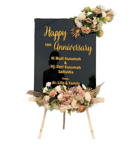 Papan Bunga Akrilik Tingkir